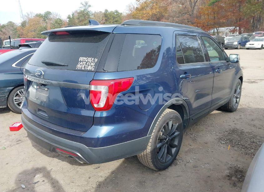 Photo 4 of 2017 Ford Explorer XLT (VIN 1FM5K7D83HGA84189)