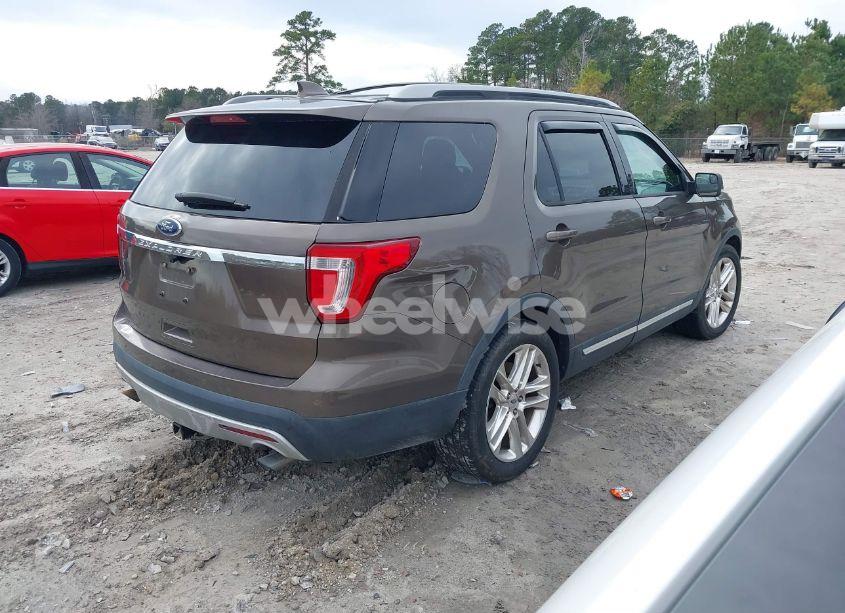 Photo 4 of 2016 Ford Explorer XLT (VIN 1FM5K7D84GGB01631)