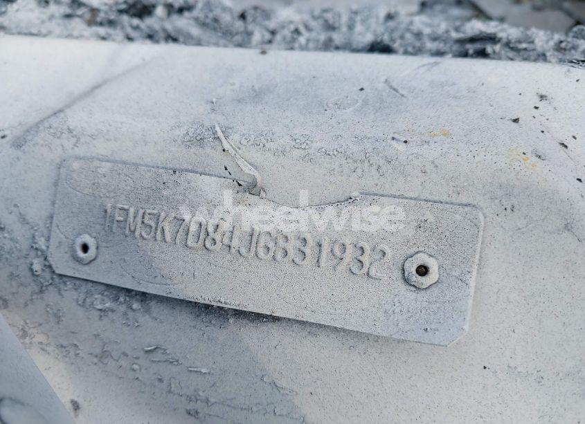 Photo 9 of 2018 Ford Explorer XLT (VIN 1FM5K7D84JGB31932)