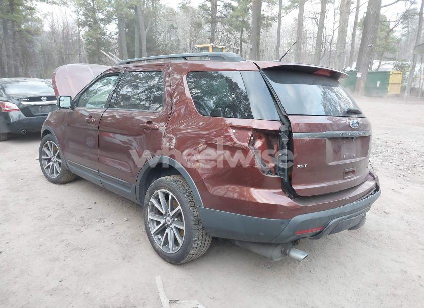 Photo 3 of 2015 Ford Explorer XLT (VIN 1FM5K7D87FGA83589)