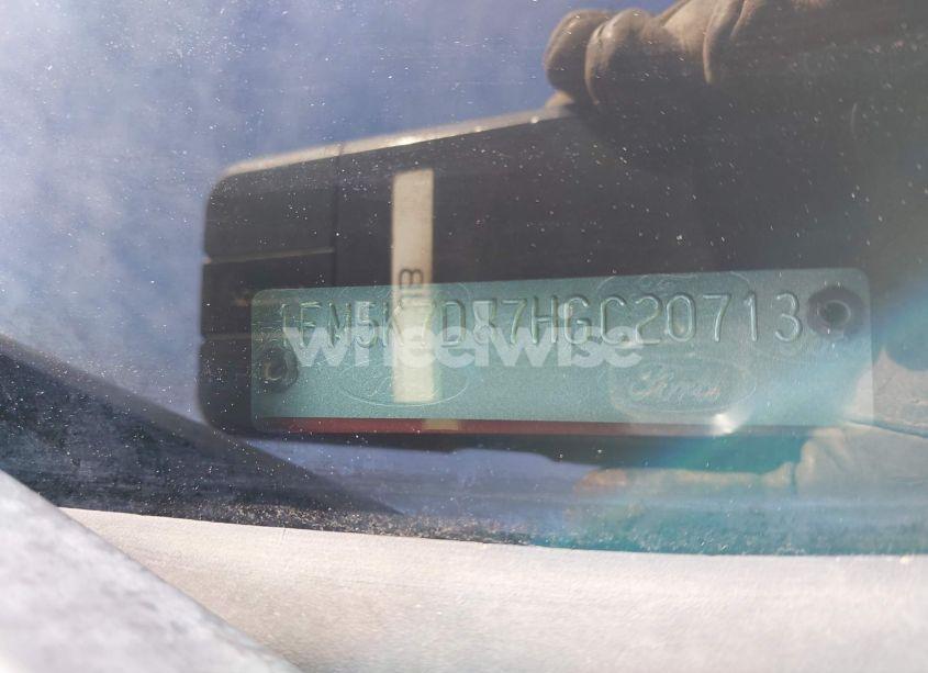 Photo 9 of 2017 Ford Explorer XLT (VIN 1FM5K7D87HGC20713)