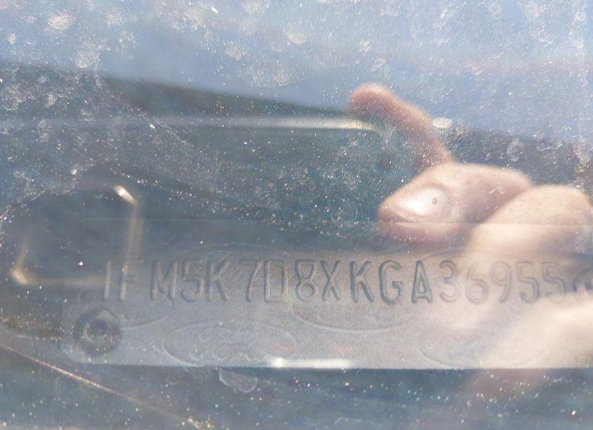 Photo 9 of 2019 Ford Explorer XLT (VIN 1FM5K7D8XKGA36955)