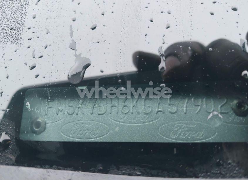 Photo 9 of 2019 Ford Explorer XLT (VIN 1FM5K7DH6KGA57902)