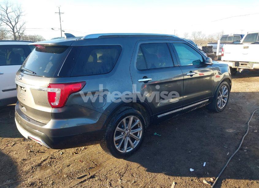 Photo 4 of 2016 Ford Explorer LIMITED (VIN 1FM5K7F80GGC06258)