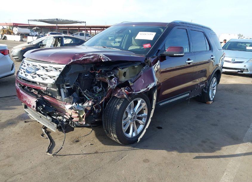 Photo 2 of 2018 Ford Explorer LIMITED (VIN 1FM5K7F82JGB56874)
