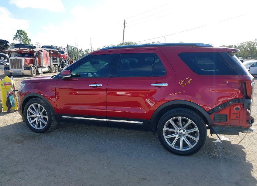 Photo 15 of 2016 Ford Explorer LIMITED (VIN 1FM5K7F83GGC30747)