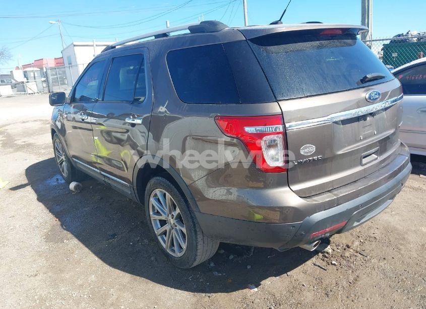Photo 3 of 2015 Ford Explorer LIMITED (VIN 1FM5K7F84FGA12105)