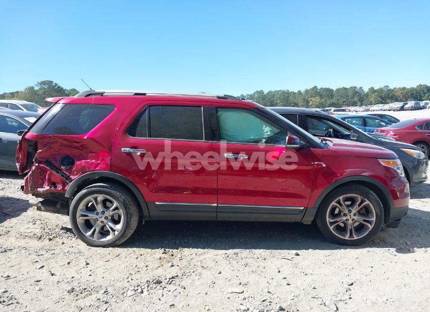 Photo 13 of 2015 Ford Explorer LIMITED (VIN 1FM5K7F85FGC06867)