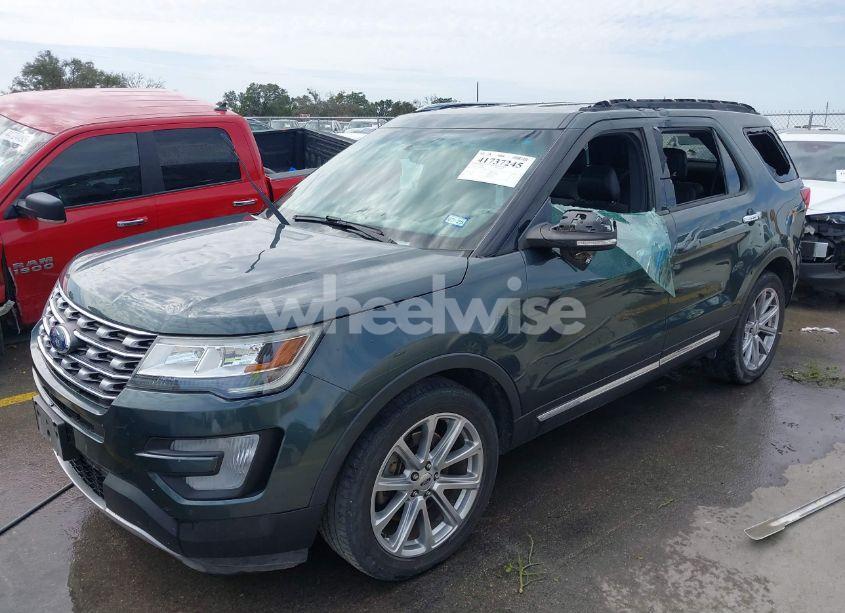 Photo 2 of 2016 Ford Explorer LIMITED (VIN 1FM5K7F86GGB27936)