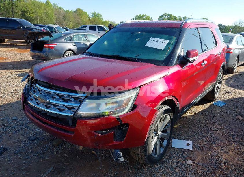 Photo 2 of 2018 Ford Explorer LIMITED (VIN 1FM5K7F89JGA21584)
