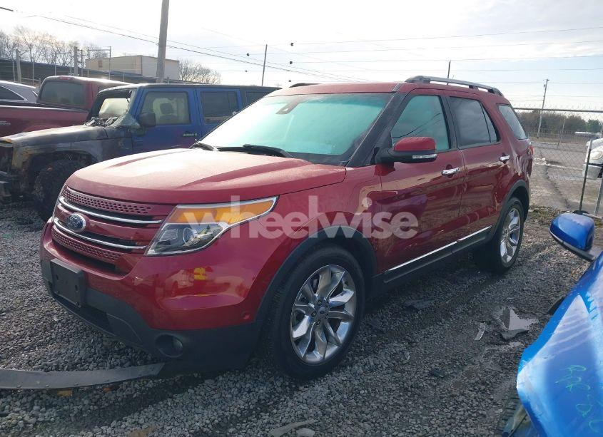Photo 2 of 2014 Ford Explorer LIMITED (VIN 1FM5K7F8XEGA16013)