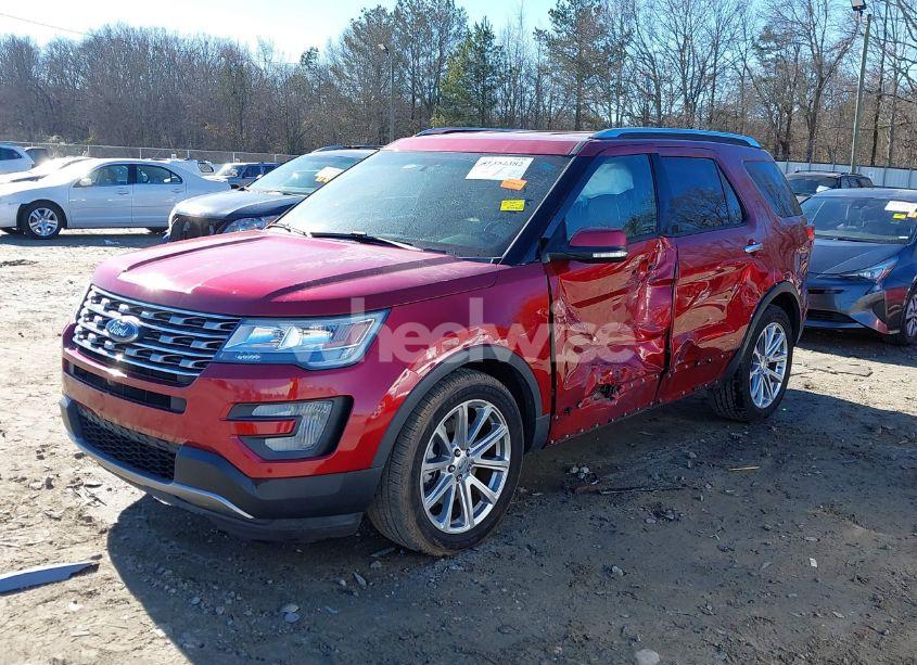 Photo 2 of 2016 Ford Explorer LIMITED (VIN 1FM5K7F8XGGB31018)