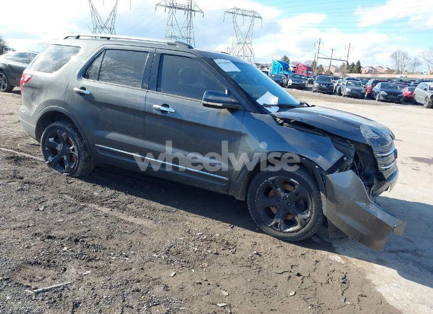 2015 Ford Explorer LIMITED (VIN 1FM5K7F90FGB71681) main photo