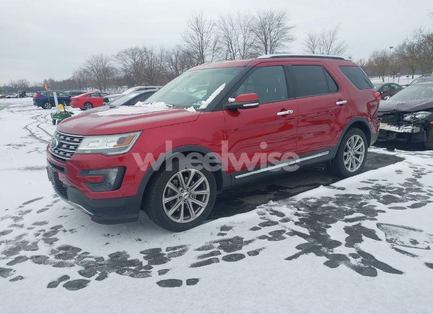 Photo 2 of 2016 Ford Explorer LIMITED (VIN 1FM5K7FH1GGA68584)