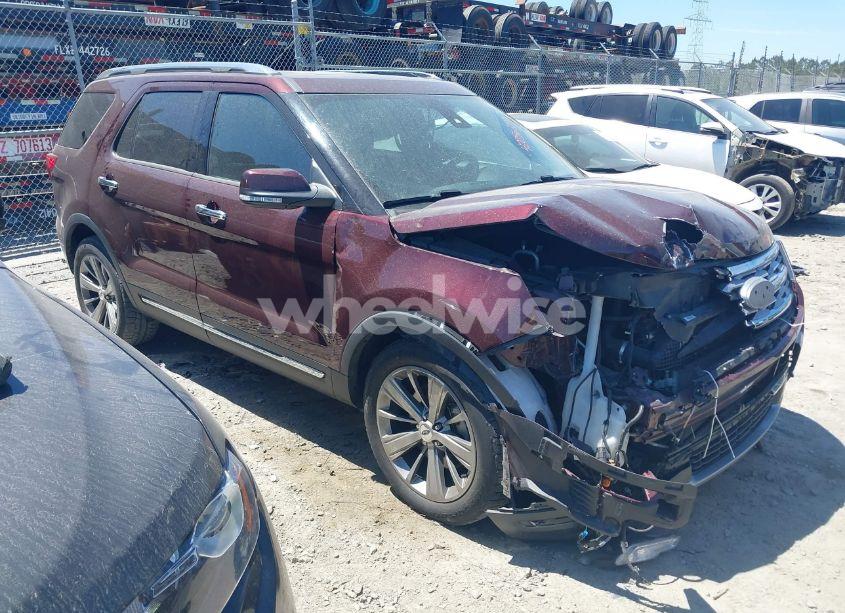 2018 Ford Explorer LIMITED (VIN 1FM5K7FH5JGB04610) main photo