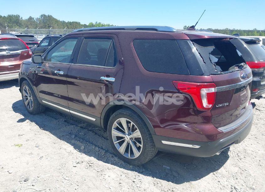 Photo 3 of 2018 Ford Explorer LIMITED (VIN 1FM5K7FH5JGB04610)