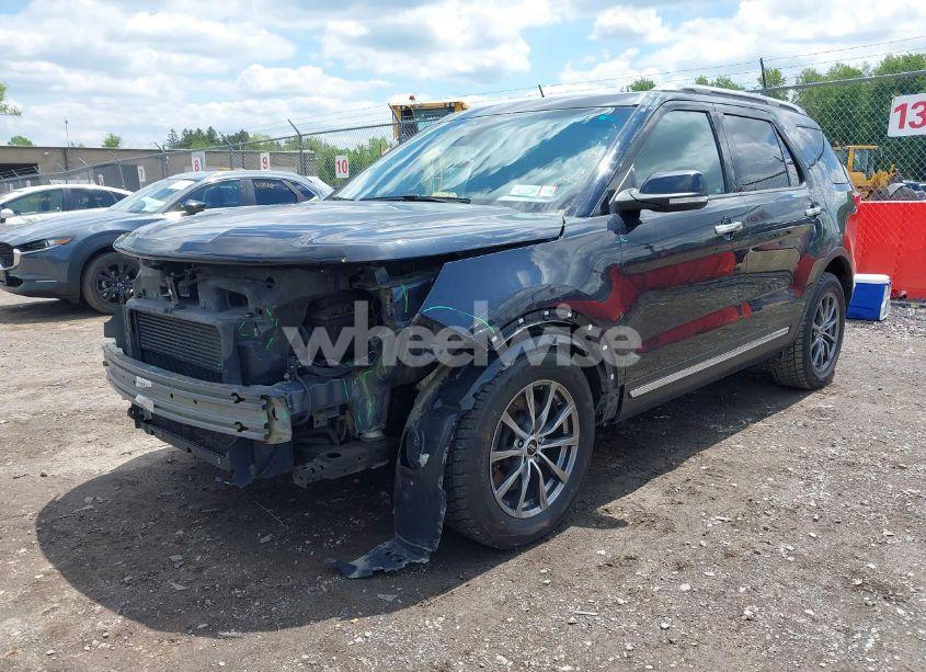 Photo 2 of 2017 Ford Explorer LIMITED (VIN 1FM5K7FH8HGA14748)