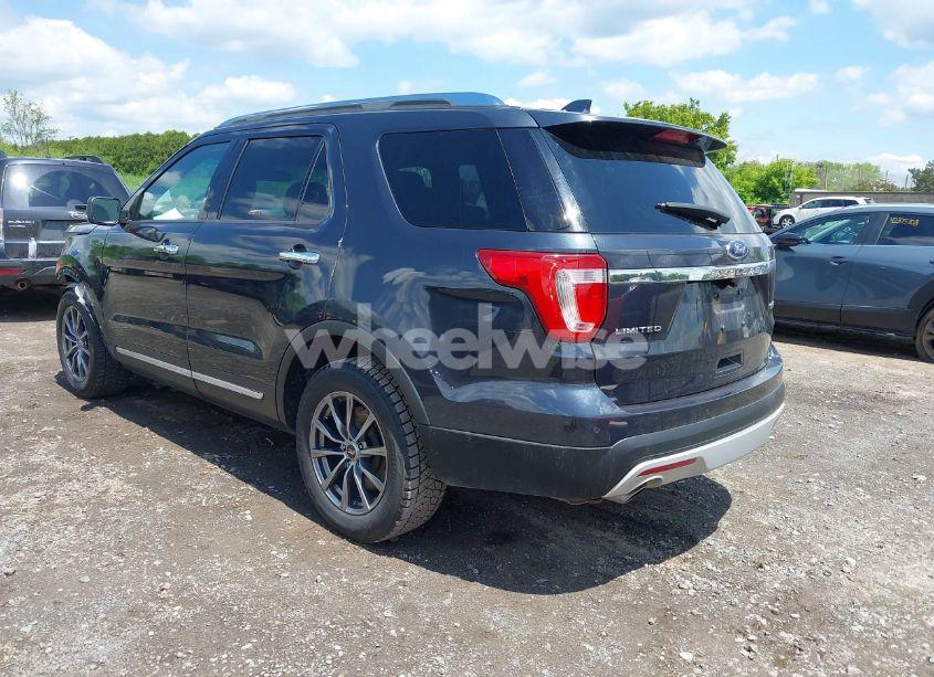 Photo 3 of 2017 Ford Explorer LIMITED (VIN 1FM5K7FH8HGA14748)