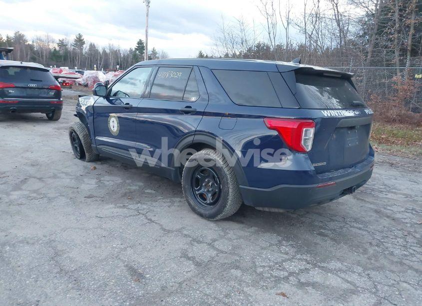 Photo 3 of 2020 Ford Police INTERCEPTOR UTILITY (VIN 1FM5K8AB1LGB85374)