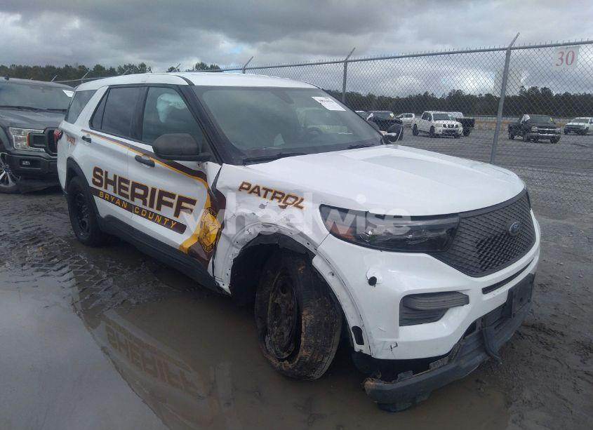 2020 Ford Police INTERCEPTOR UTILITY (VIN 1FM5K8AB2LGA41977) main photo