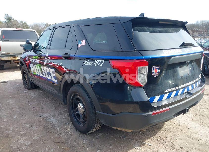 Photo 3 of 2020 Ford Police INTERCEPTOR (VIN 1FM5K8AB2LGC51317)
