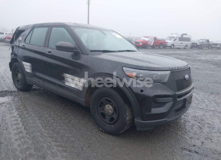 2021 Ford Police INTERCEPTOR (VIN 1FM5K8AC4MNA09828) main photo