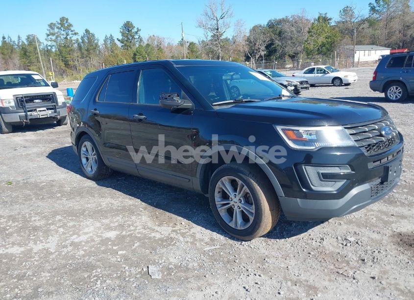 2018 Ford Police INTERCEPTOR (VIN 1FM5K8AR0JGC95312) main photo