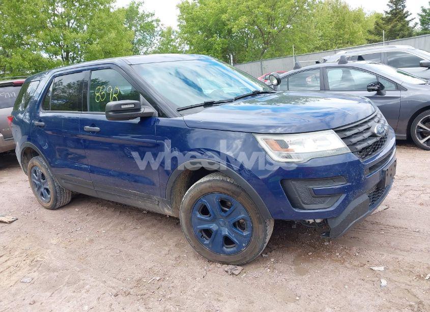 2016 Ford Police INTERCEPTOR (VIN 1FM5K8AR2GGA28729) main photo