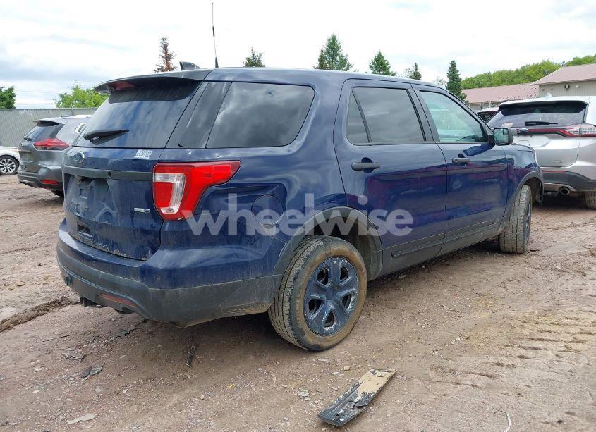 Photo 4 of 2016 Ford Police INTERCEPTOR (VIN 1FM5K8AR2GGA28729)