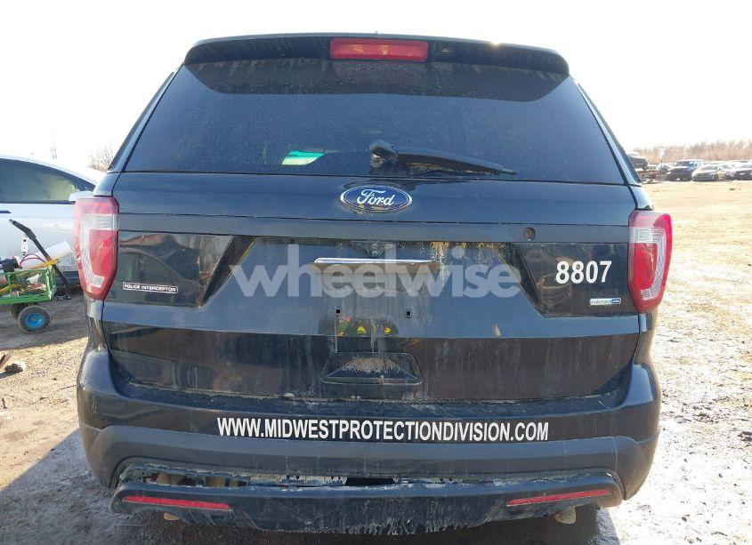 Photo 16 of 2017 Ford Police INTERCEPTOR (VIN 1FM5K8AR2HGA36640)