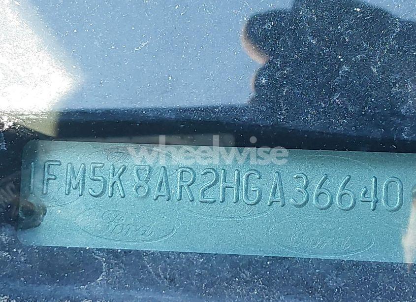 Photo 9 of 2017 Ford Police INTERCEPTOR (VIN 1FM5K8AR2HGA36640)