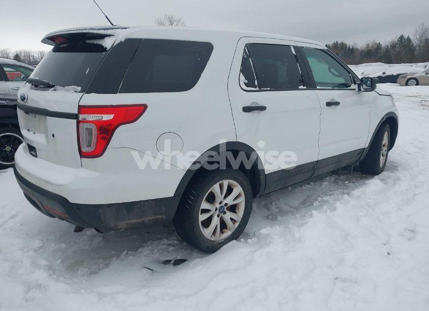 Photo 4 of 2015 Ford Police INTERCEPTOR (VIN 1FM5K8AR3FGC08073)