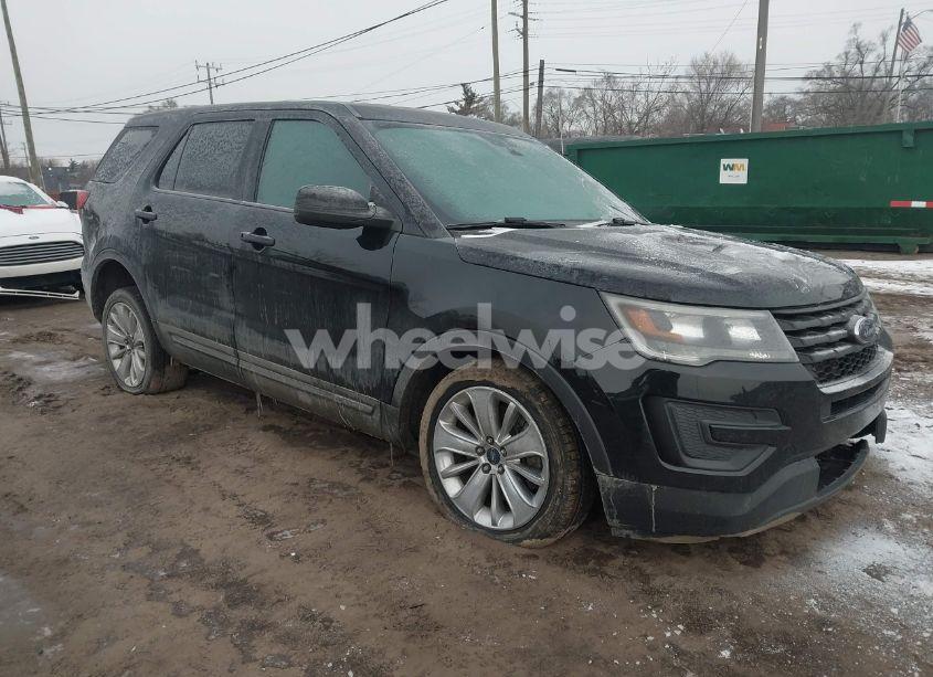 2018 Ford Police INTERCEPTOR (VIN 1FM5K8AR3JGA73119) main photo