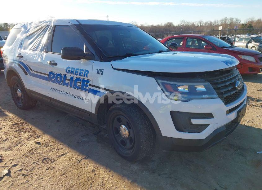 2016 Ford Police INTERCEPTOR (VIN 1FM5K8AR4GGD31298) main photo