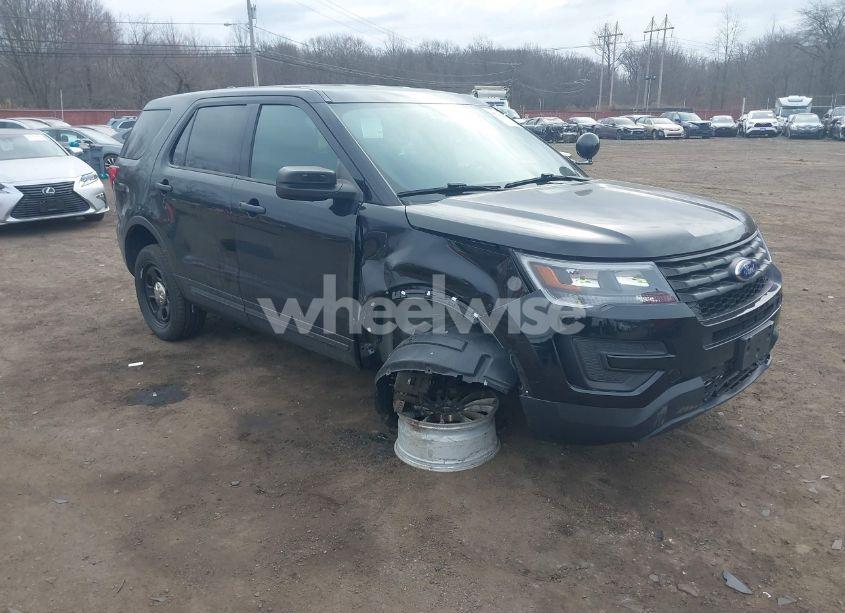 2018 Ford Police INTERCEPTOR UTILITY (VIN 1FM5K8AR4JGB58406) main photo