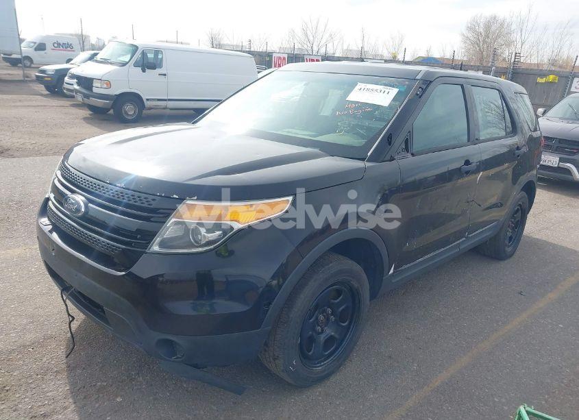 Photo 2 of 2013 Ford Utility POLICE INTERCEPTOR (VIN 1FM5K8AR6DGA63897)
