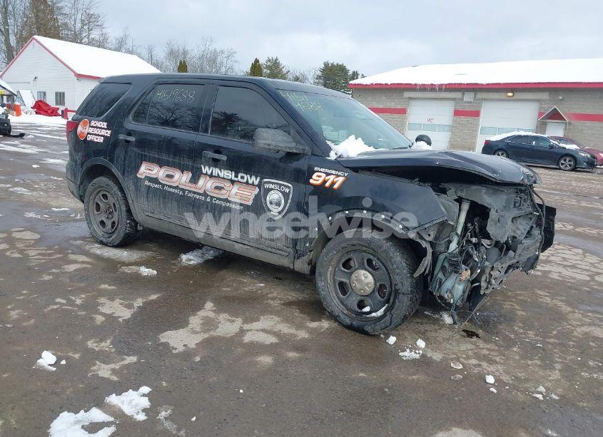 2017 Ford Police INTERCEPTOR (VIN 1FM5K8AR6HGD06906) main photo