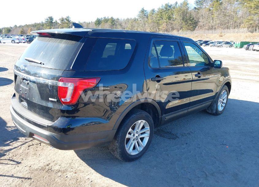 Photo 4 of 2019 Ford Police INTERCEPTOR (VIN 1FM5K8AR6KGA28631)