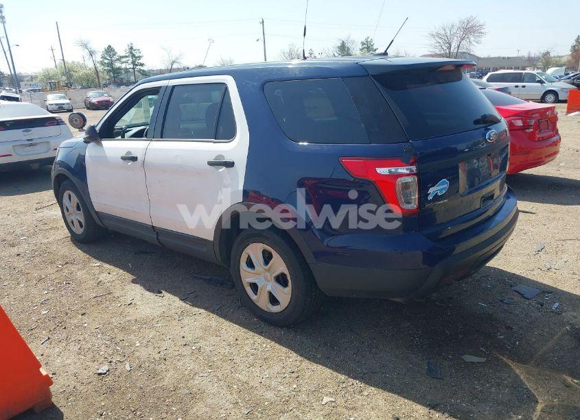 Photo 3 of 2015 Ford Police INTERCEPTOR (VIN 1FM5K8AR7FGA70120)