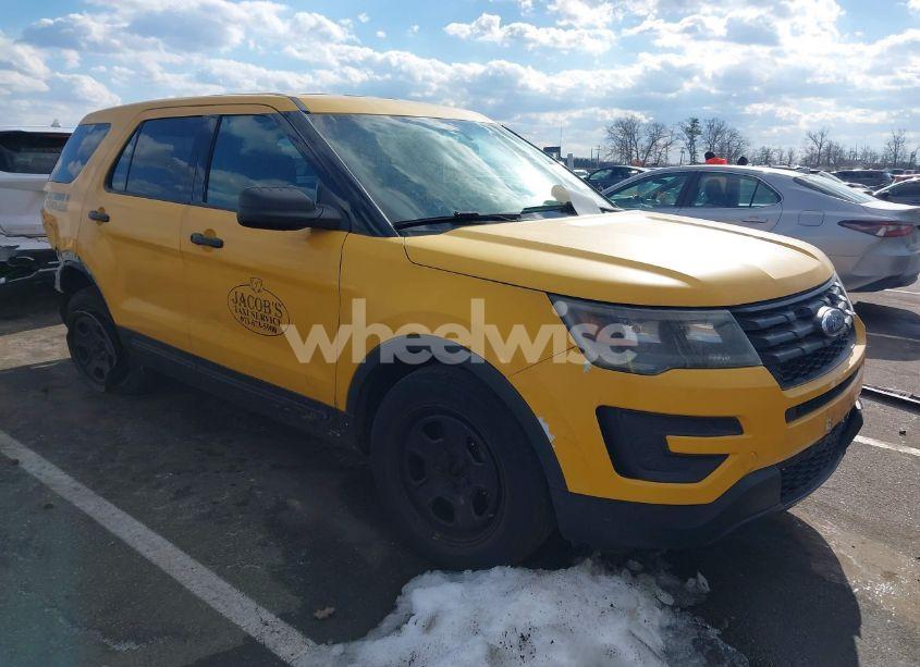 2016 Ford Police INTERCEPTOR (VIN 1FM5K8AR7GGC73462) main photo