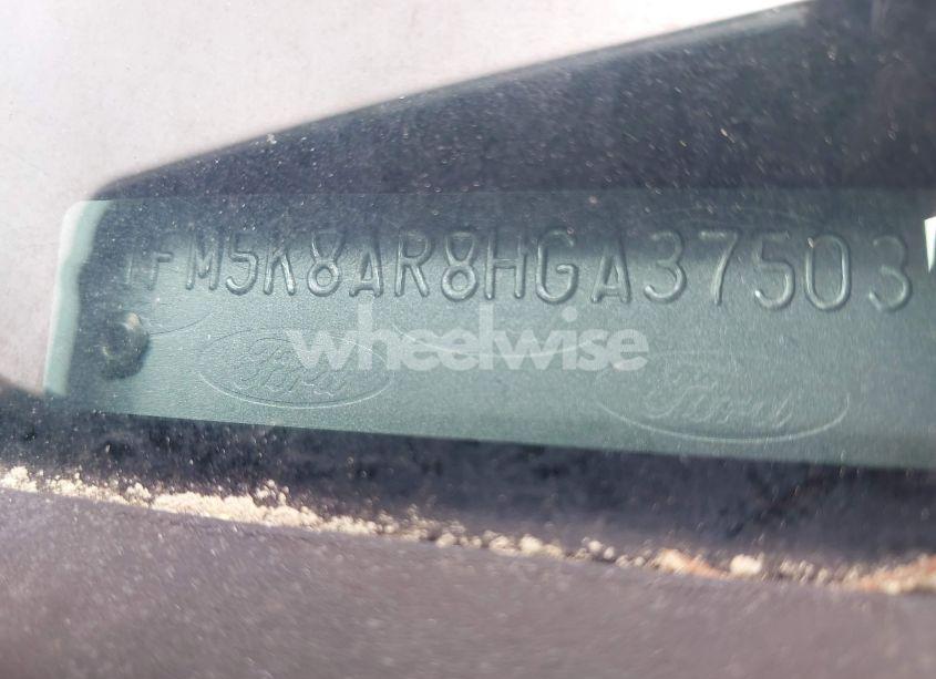 Photo 9 of 2017 Ford Police INTERCEPTOR (VIN 1FM5K8AR8HGA37503)