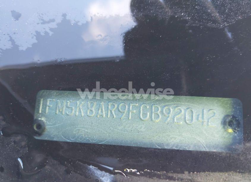 Photo 9 of 2015 Ford Utility POLICE INTERCEPTOR (VIN 1FM5K8AR9FGB92042)