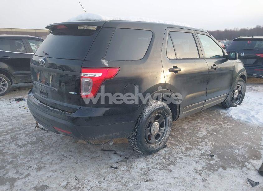 Photo 4 of 2013 Ford Police INTERCEPTOR (VIN 1FM5K8ARXDGA80461)