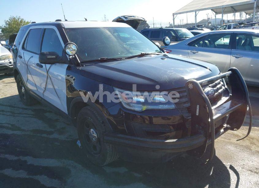 2017 Ford Police INTERCEPTOR (VIN 1FM5K8ARXHGC34771) main photo