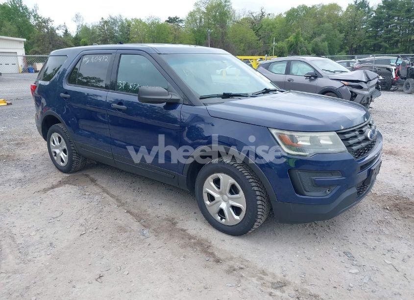 2016 Ford Police INTERCEPTOR (VIN 1FM5K8AT5GGC07732) main photo