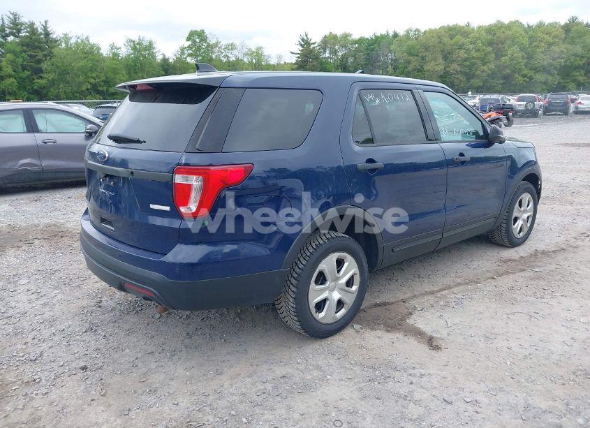 Photo 4 of 2016 Ford Police INTERCEPTOR (VIN 1FM5K8AT5GGC07732)