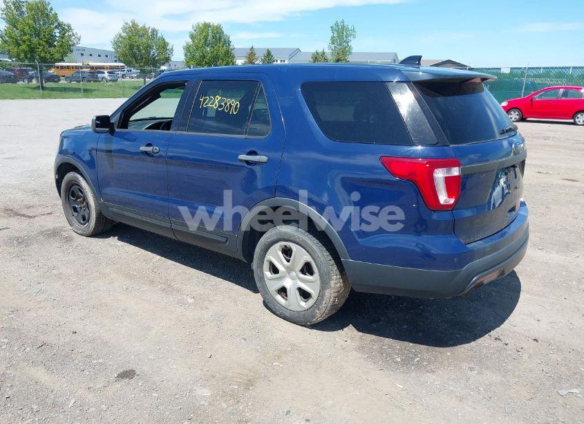 Photo 3 of 2017 Ford Police INTERCEPTOR (VIN 1FM5K8AT7HGC25649)