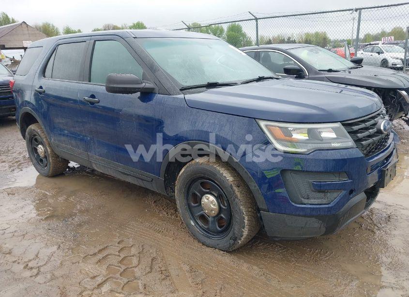 2017 Ford Police INTERCEPTOR (VIN 1FM5K8ATOHGD67308) main photo