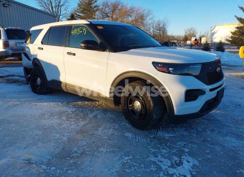 2021 Ford Police INTERCEPTOR UTILITY (VIN 1FM5K8AW3MNA20037) main photo