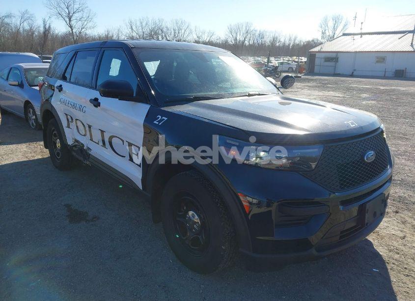 2020 Ford Police INTERCEPTOR UTILITY (VIN 1FM5K8AWXLGC99666) main photo